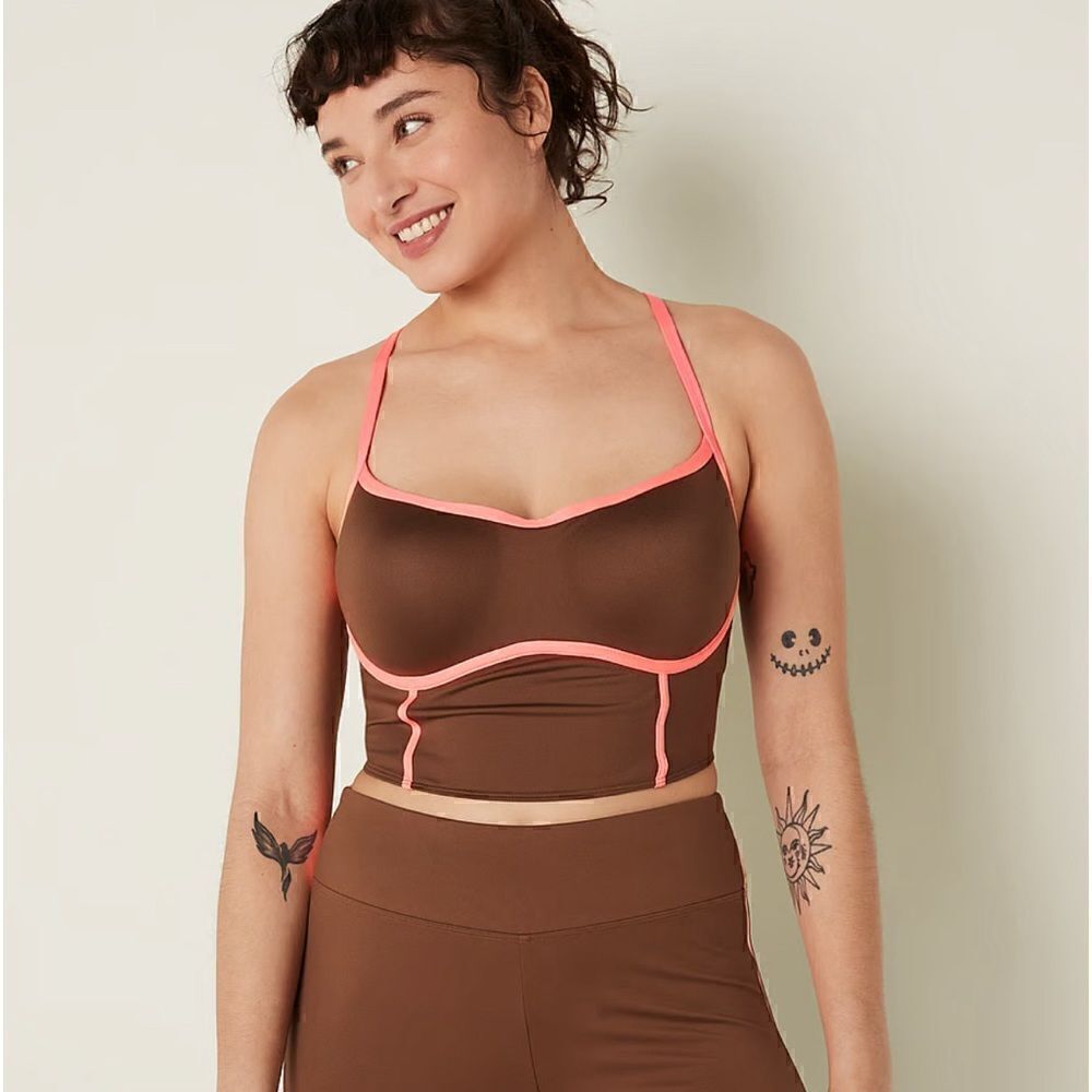 PINK
Ultimate Push-Up Corset Sports Bra NWT